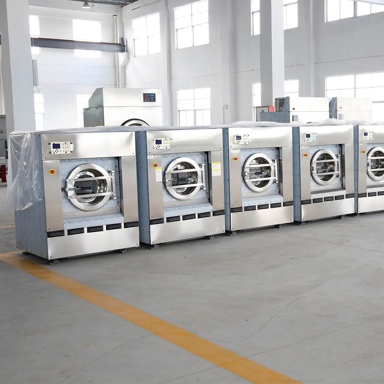 降低工业洗衣机噪音方法